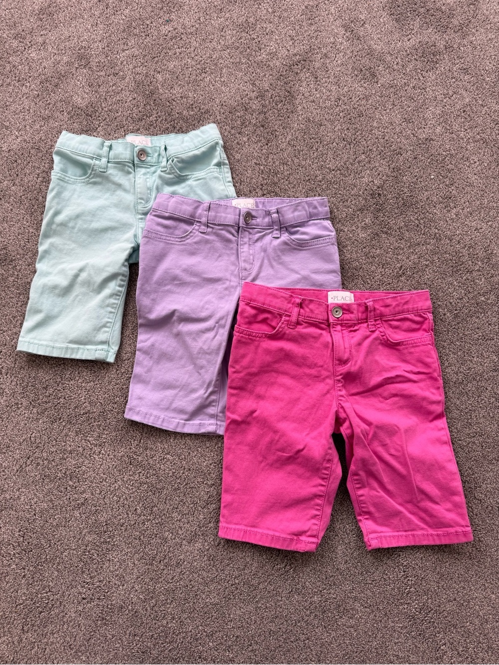 Place Girls' Bermuda Shorts Trio